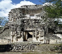Ruins of an Aztec Temple